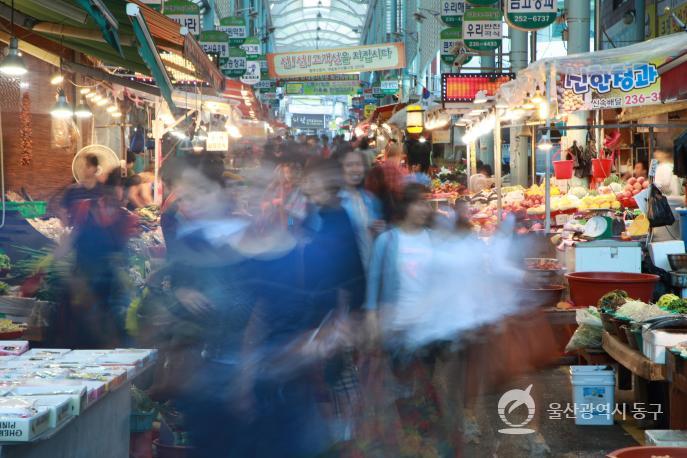 대송농수산물시장사람들의 사진