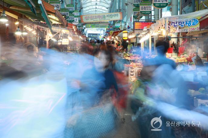 대송농수산물시장사람들의 사진