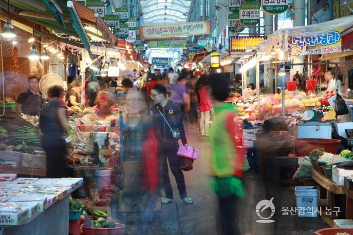 대송농수산물시장사람들의 사진