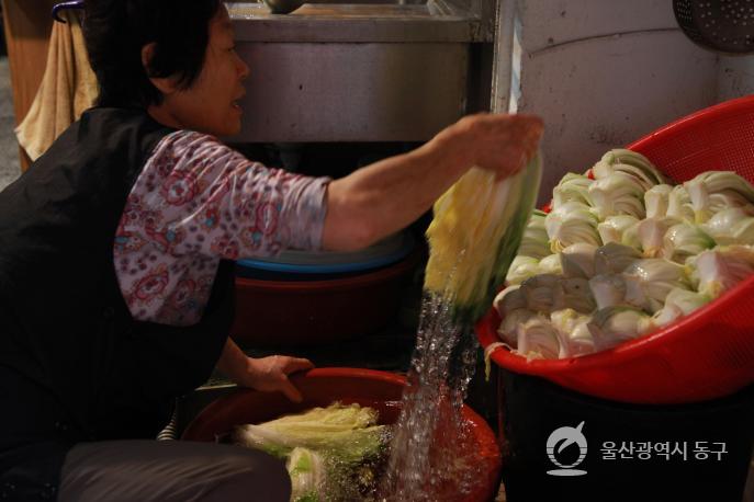 동울산시장 팔도김치의 사진
