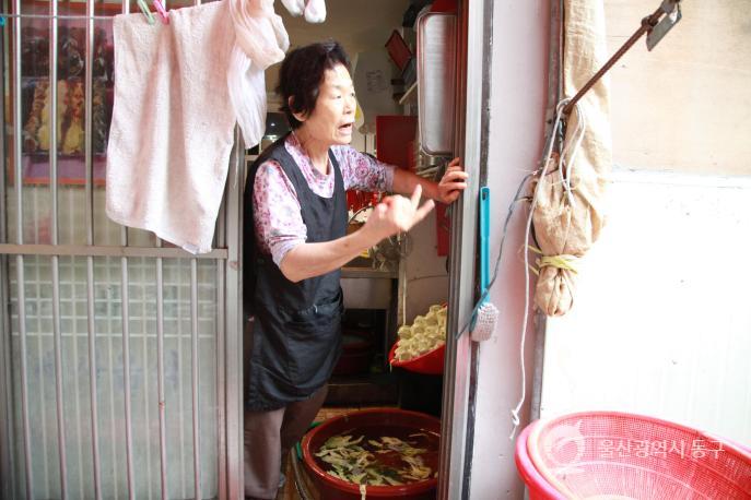 동울산시장 팔도김치의 사진