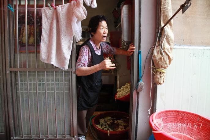 동울산시장 팔도김치의 사진