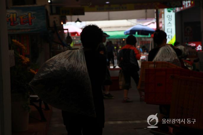동울산시장 시장풍경의 사진