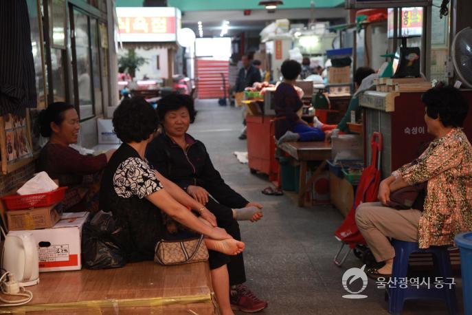 동울산시장풍경
