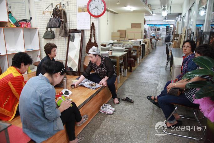 동울산시장풍경의 사진