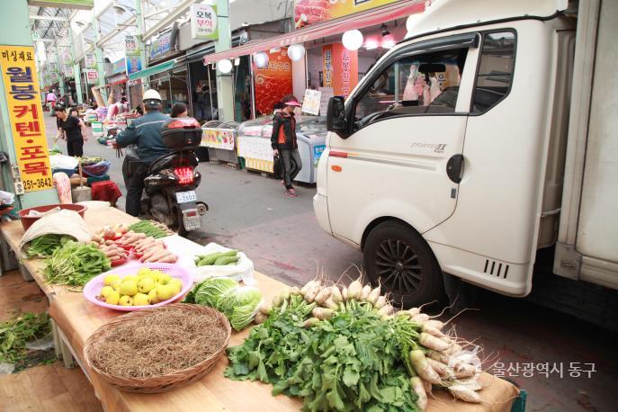 월봉시장 야채가게의 사진