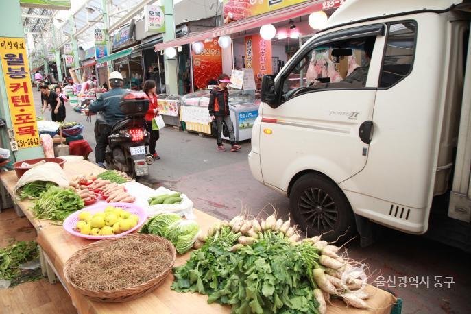 월봉시장 야채가게의 사진