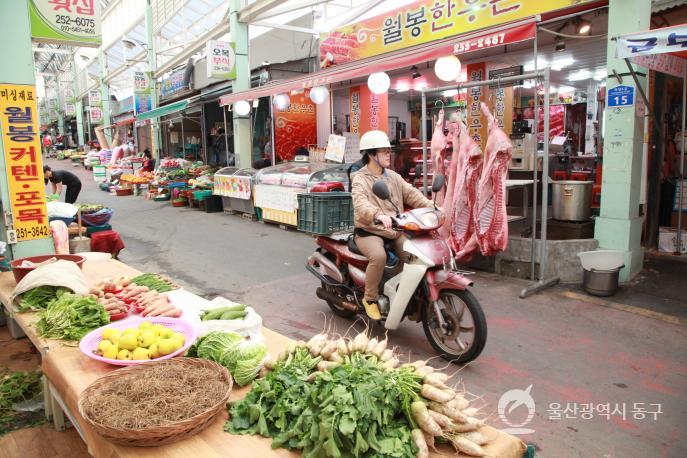월봉시장 야채가게의 사진