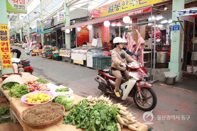 월봉시장 야채가게의 사진