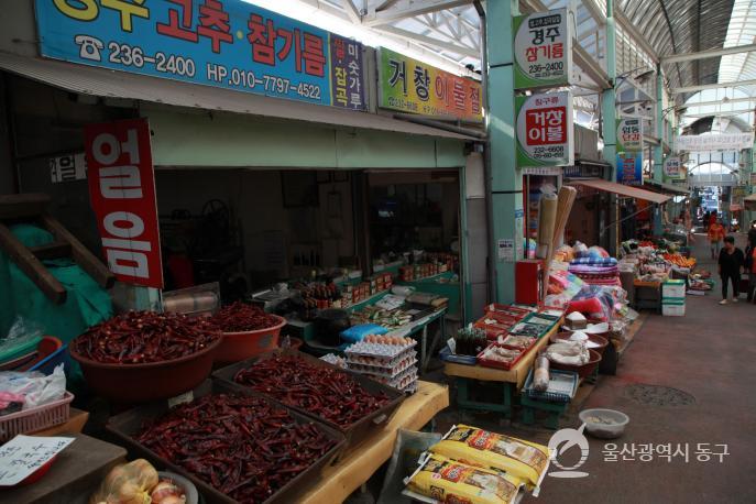 월봉시장 참기름가게