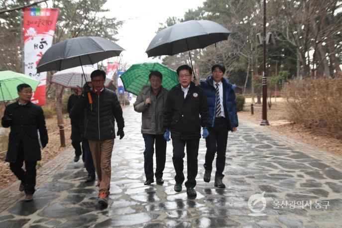 대왕암공원 현장방문 의 사진