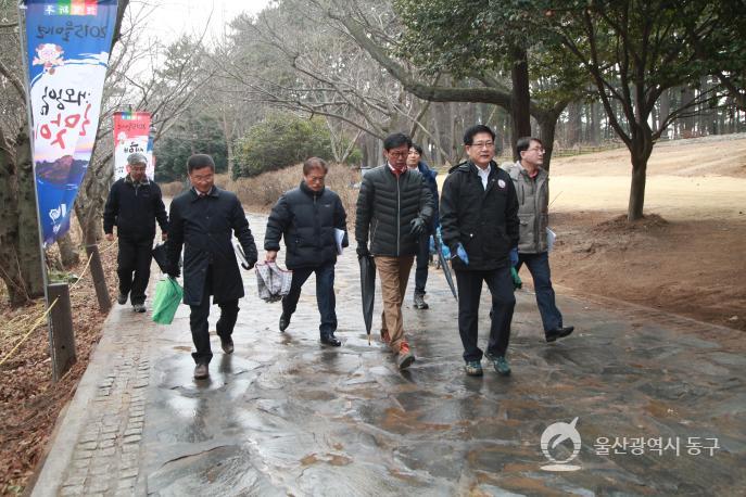 대왕암공원 현장방문 의 사진