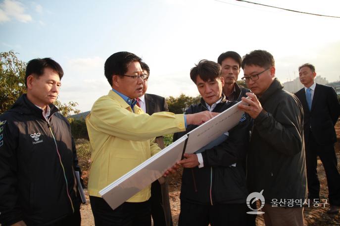 일산진 주거환경개선사업 현장방문 의 사진