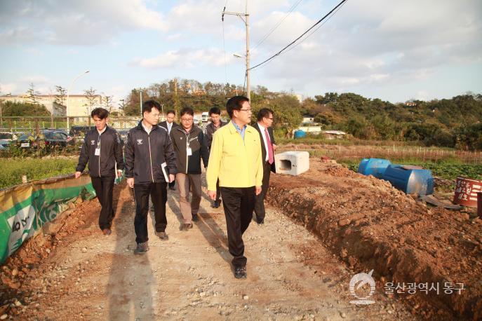 일산진 주거환경개선사업 현장방문 의 사진