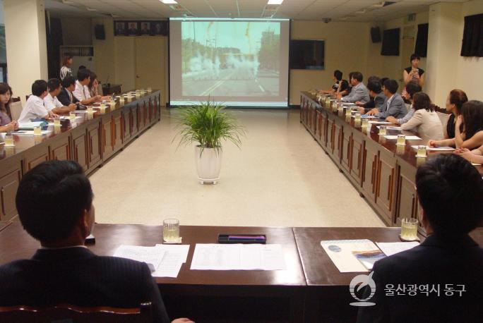 지쑤이초등학교 동구방문 의 사진