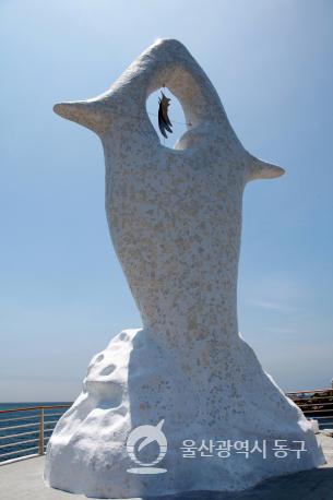 슬도고래조각상 의 사진