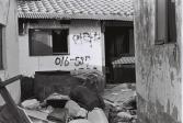 철거된일산진마을가옥(흑백) 의 사진