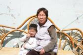 일산진마을할머니와손자 의 사진