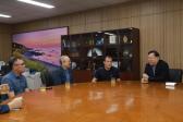 남목2동 명덕동우회 성금전달의 사진