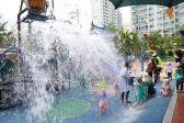 어린이공원 물놀이장 개장식 의 사진