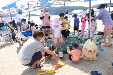 동구육아종합지원센터 모래축제의 사진