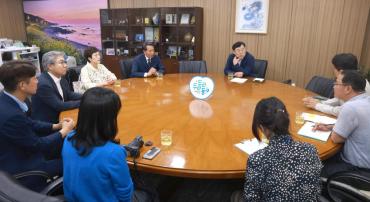 일산새마을금고 성품전달의 사진