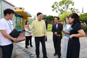 김종훈 동구청장, 학부모 반상회 현장점검의 사진