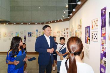울산화정종합사회복지관 ‘나의 인생N컷’ 전시회의 사진