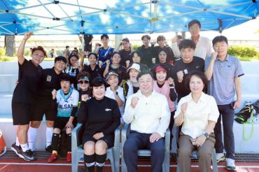 광복절기념 8.15 방어진 축구대회의 사진