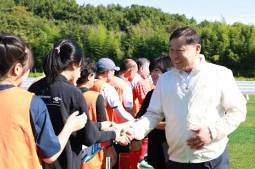 광복절기념 8.15 방어진 축구대회의 사진