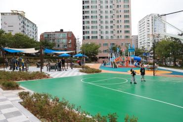 꽃나루공원 정비사업 준공식의 사진