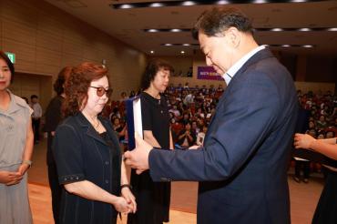 양성평등주간 기념식의 사진