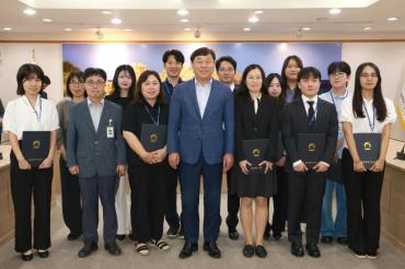 6급 이하 임용장 수여식