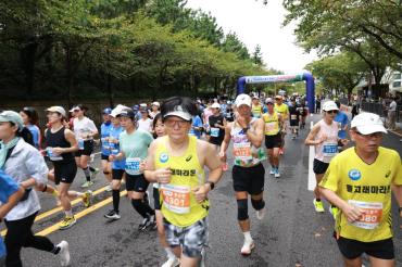 제4회 염포산 전국마라톤대회의 사진