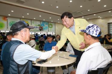 방어동 바르게 삼계탕 대접행사의 사진