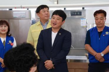방어동 바르게 삼계탕 대접행사의 사진