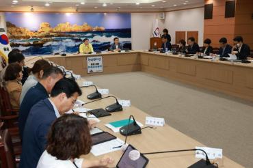 10월 월간업무보고회의 사진