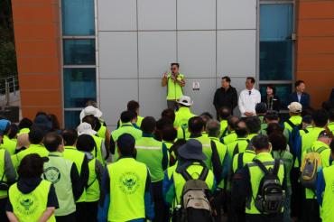 동구 자율방범연합대 한마음 전진대회의 사진