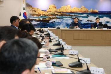 11월 월간업무 보고회의 사진