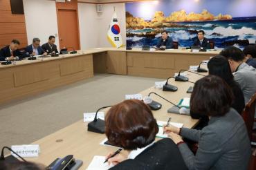 11월 월간업무 보고회의 사진