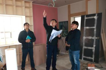 화정다함께돌봄센터 조성사업 현장방문의 사진