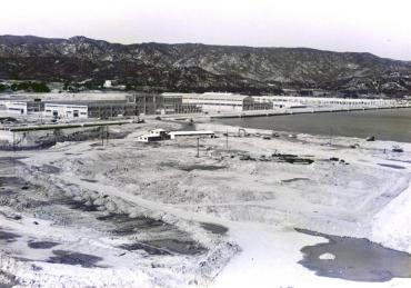 현대울산조선소 건설_1972의 사진