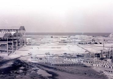 현대울산조선소 건설_1972의 사진