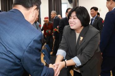 상이군경회 전몰군경유족회 위안행사의 사진