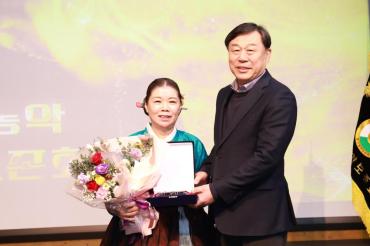 울산농악보존회 정기총회의 사진