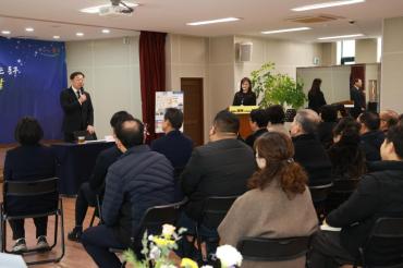 김종훈 동구청장, 전하2동 순회방문의 사진