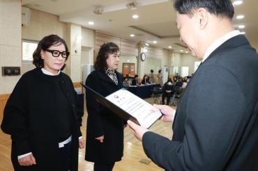 김종훈 동구청장, 남목1동 순회방문의 사진