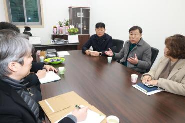 김종훈 동구청장, 문화체육시설 방문