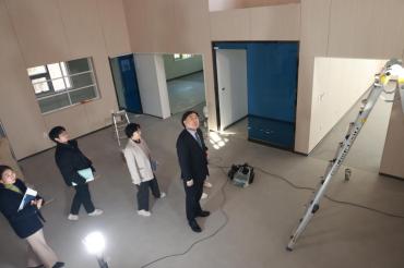 김종훈 동구청장, 청소년복합공간 현장점검
