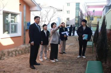 김종훈 동구청장, 청소년복합공간 현장점검의 사진